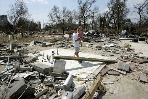 Ten years after Katrina, Mississippi resident is back where he belongs