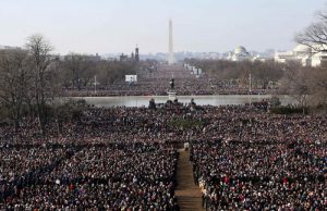 20090120cnsbr00502 1 300x194 - NATIONAL MALL FILLED WITH PEOPLE DURING INAUGURATION OF PRESIDENT BARACK OBAMA