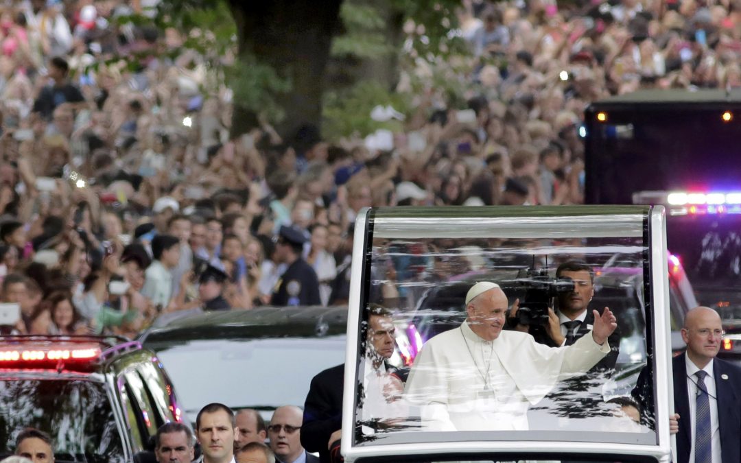 What's Pope Francis' schedule for Sept. 26?