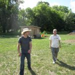 Roy Durgin and Father John 1 150x150 - Look to Brady Farm for green-smoothie ingredients