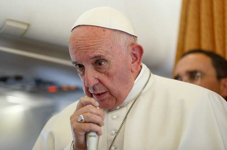 Catholic Church never likely to ordain women, pope says