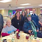 Caz people at VA hospital 1 150x150 - Lourdes Hospice Cares for Veterans in ‘We Honor Veterans’ Partnership