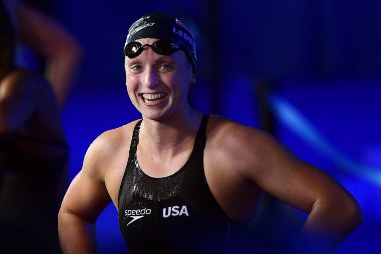 Catholic swimmer Katie Ledecky named AP Female Athlete of the Year ...