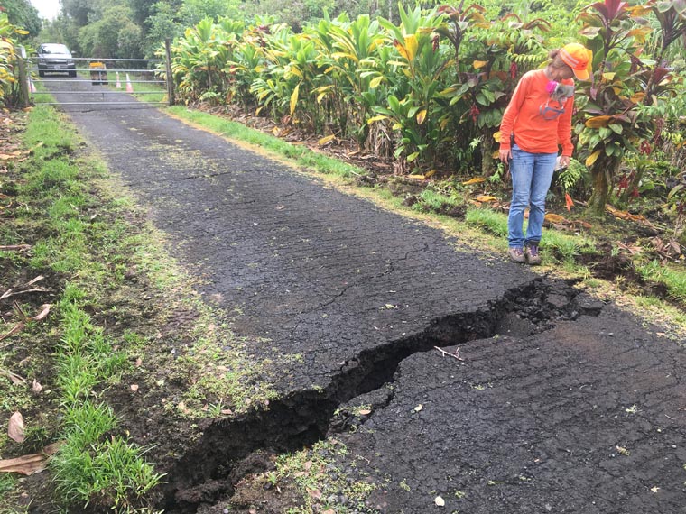 Volcano’s lava flow displaces members of one Hawaii parish