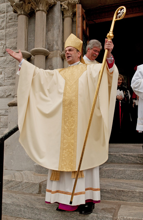 BC Cover image - A shepherd reflects: Bishop Robert J. Cunningham marks 75 years