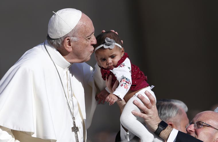Everyone must respect the basic human rights of all human beings, pope says