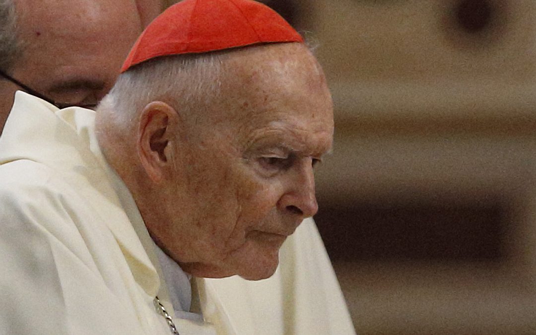 Boston Globe: Police charge McCarrick with assault in case dating to 1970s