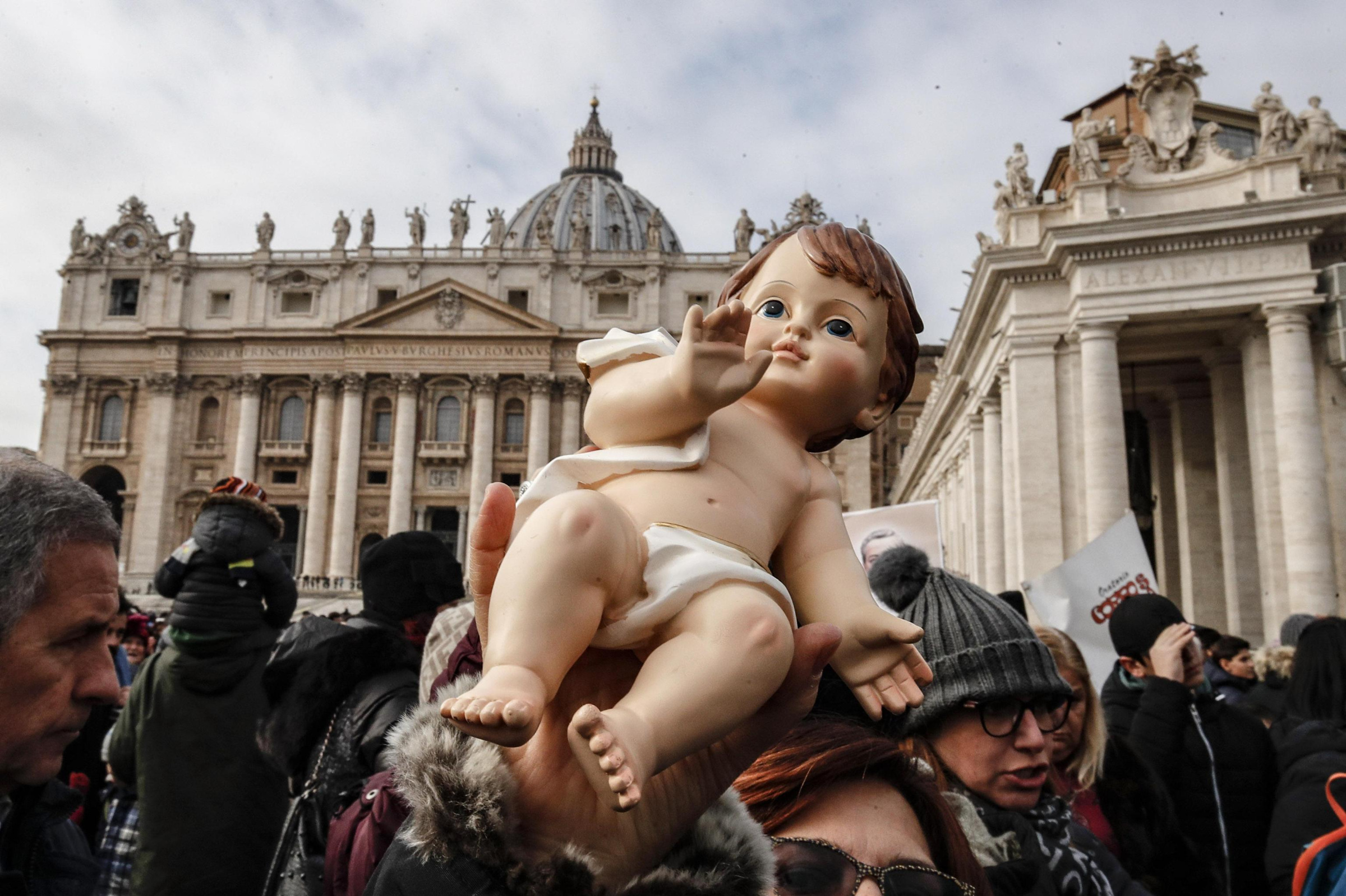 True Christmas celebrates Jesus, who is tender, humble, pope says