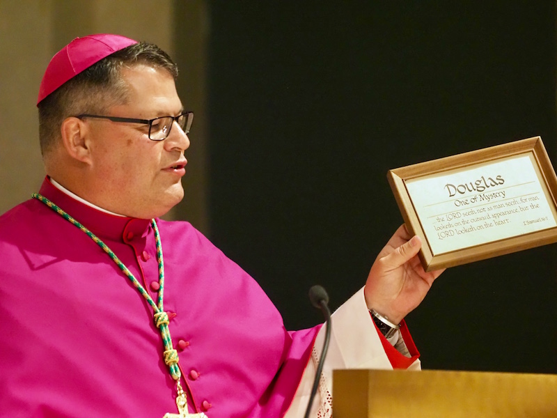 Evening Prayer celebrated with bishop-elect