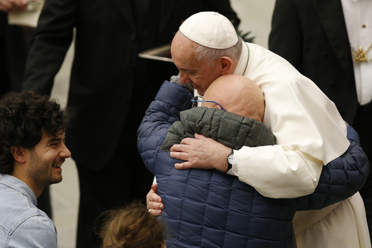 Life’s trials train Christians to be sensitive to others, pope says