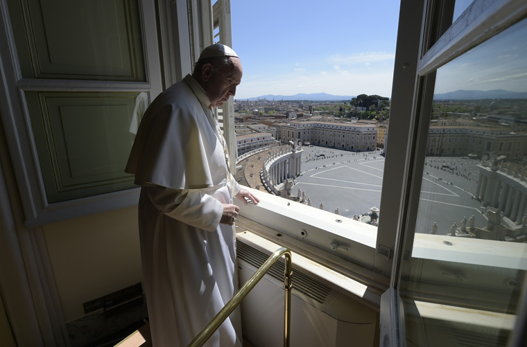 Jesus gives strength to face the unexpected, pope says