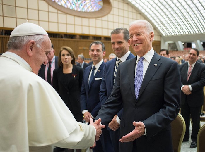 Pope prays Biden works to heal divisions, promote human dignity