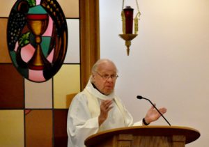 Father James Carey speaks 300x211 - Father James Carey speaks