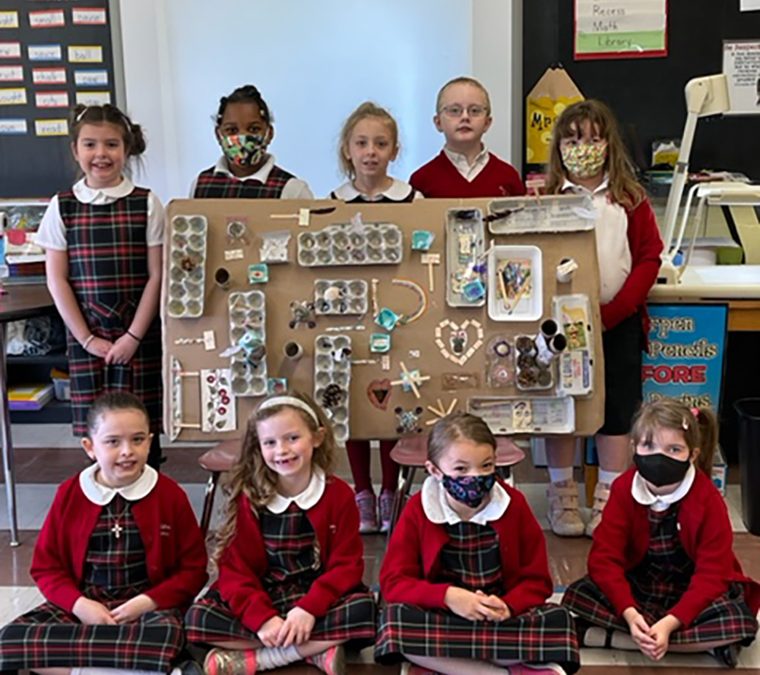 Things get ‘upcycled,’  naturally, at Rome  Catholic School 