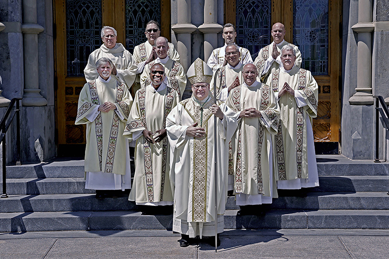 Our Brothers are sent forth; ten men ordained to permanent diaconate