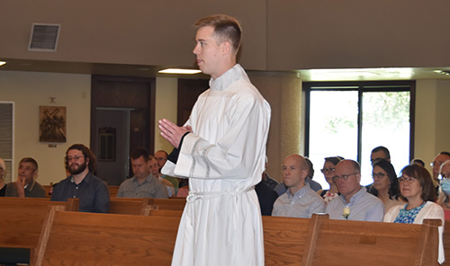 DSC 0798 cropped - A ‘definitive moment’: James Buttner ordained a transitional deacon
