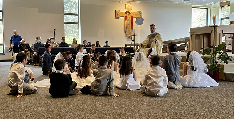 First Eucharist celebrated at SEAS Parish