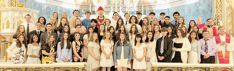 Utica parishes come together to celebrate Confirmations