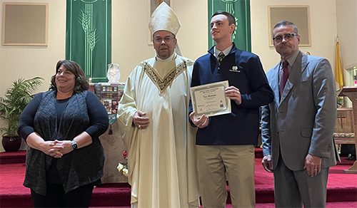 Scholarship winners honored at Masses for Life