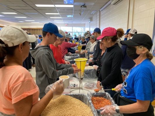‘Rise Against Hunger’ event produces 20K+ meals