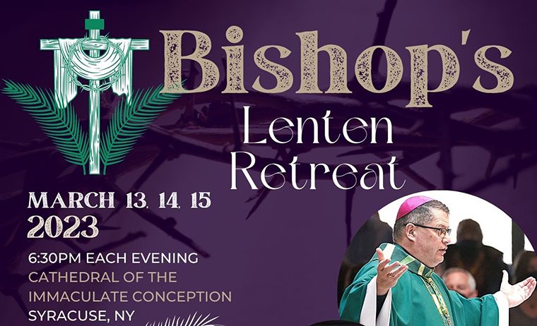 Bishop’s Lenten Retreat focuses on the Real Presence