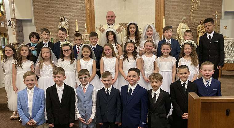 Sacraments of Initiation celebrated across the Diocese