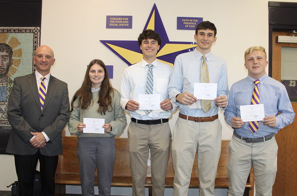 Four CBA students named to National Merit honors list