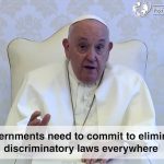 Pope asks nations to repeal laws discriminating against women
