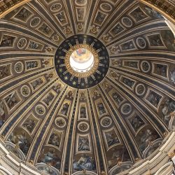 The dome of St. Peter's Basilica in Rome. (Sun photo | Katherine Long)
